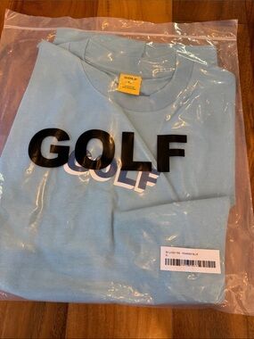 Golf Wang Light Blue 3D Logo Tee
